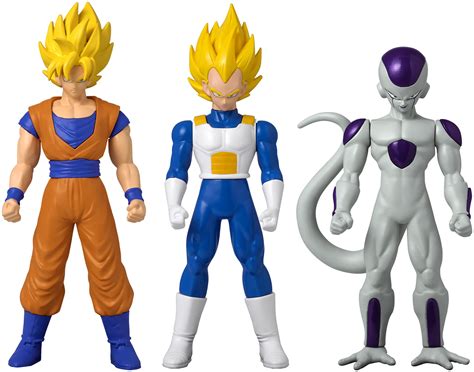 Buy Dragon Ball Flash Series Figure Triple Pack | 4'' Tall Super Saiyan ...