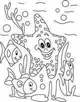 Ocean Coloring Pages For Kids sketch template