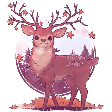 Instagram'da Naomi Lord: “ 🍂 Starting a Seasonal Deer series 🦌 ...