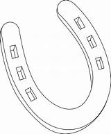 Horseshoe coloring page  ColouringPages sketch template