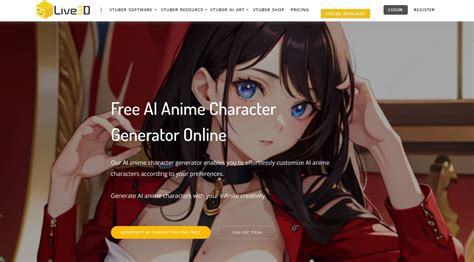 AI Anime Character Generator By Live3D - Transform Text to Anime: Your ...