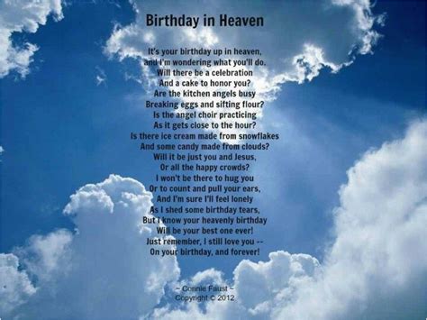 Happy Birthday Up In Heaven Quotes Happy Birthday to someone In Heaven Quotes Quotesgram ...