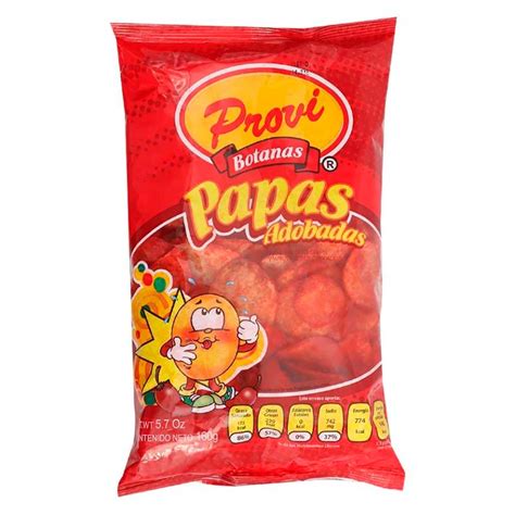 Papas Provi Adobada 160g | Chedraui