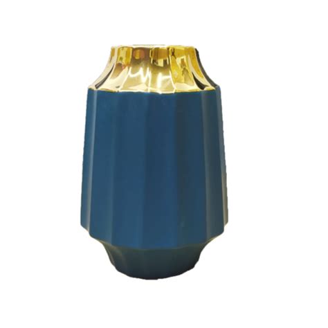 Buy KMTE Nordic ceramic flower vase green gold Online in UAE | Sharaf DG