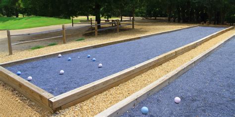 Bocce Ball Court Layout