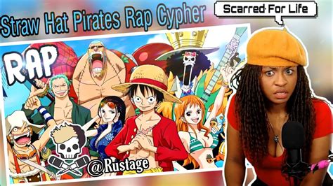 STRAW HAT PIRATES RAP CYPHER [One Piece] | Reaction @rustage - YouTube