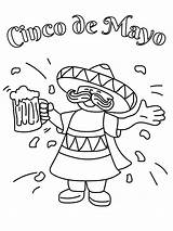 Cinco De Mayo Coloring Page  Free Printable sketch template
