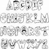 Scary Monster coloring Pages – Artofit sketch template