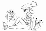 Misty And Togepi Coloring Pages sketch template