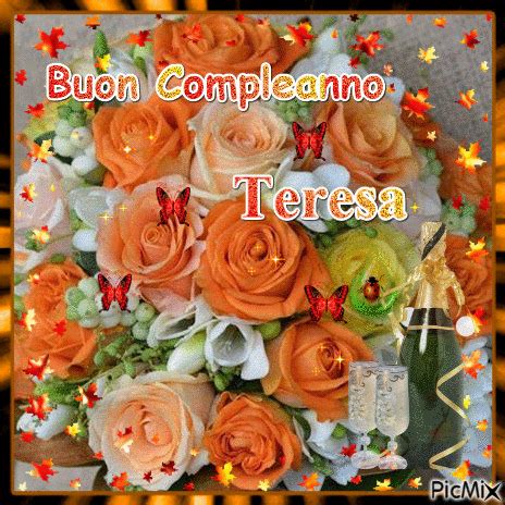 Buon compleanno Teresa | Buon compleanno, Messaggi di buon compleanno ...