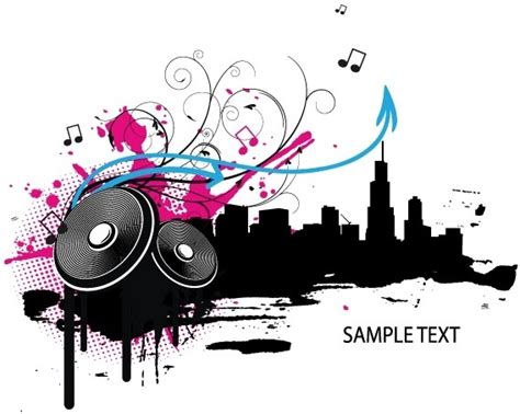 Music Vector illustration Free vector in Encapsulated PostScript eps ...