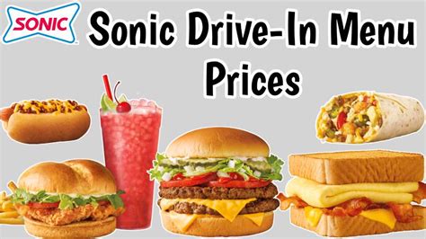 Sonic Drive-In Menu With Prices 2024 USA [UPDATED]