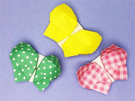【折り紙】Butterfly-Box（原案：Leyla Torres） | おりがみの時間