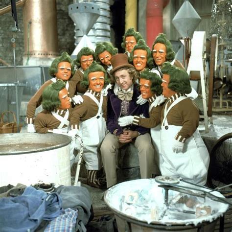 Willy Wonka And The Chocolate Factory, Gene Wilder, Oompa-Loompas, 1971 Photo by | Art.com