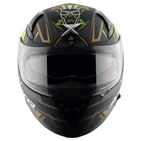 AXOR Apex Tiki Dull Black Gold Helmet– Moto Central
