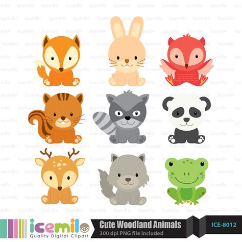 woodland critters clipart 20 free Cliparts | Download images on ...