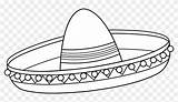 Sombrero Coloring Pages Sketch Page sketch template