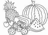 Coloring Pages Fruit sketch template