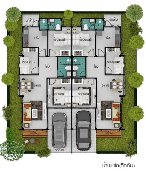 Amazing duplex with three-bedroom house designs | Pinoy ePlans