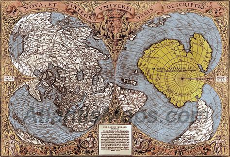 Aquarian Age: Antarctica maps