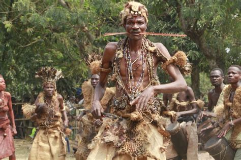 National Gungu Festival of Congo, traditional Pende culture - Kumakonda