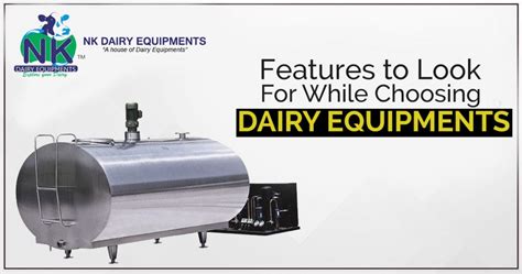 Best Features of Dairy Equipments