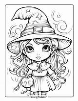 Witch Coloring Pages For Kids & Adults  World Of Printables sketch template
