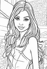 Top Model  People Ausmalbildeu sketch template