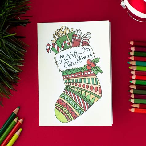 Christmas Card Template Printable