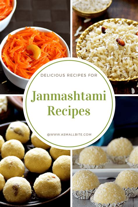 Krishna Janmashtami Recipes | Sree Krishna Jayanthi Recipes | Party ...