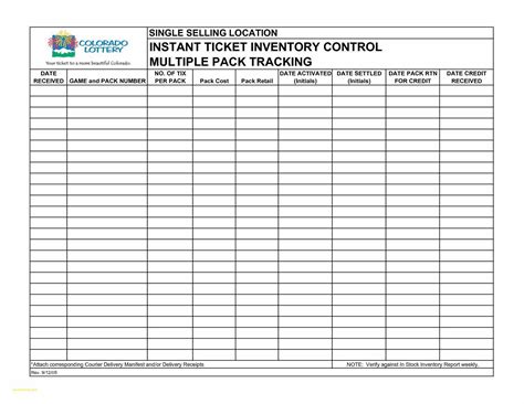 Lottery Spreadsheet Template — db-excel.com