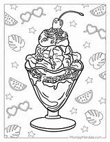 30 Ice Cream Coloring Pages Free PDF Printables sketch template