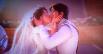 Eugene Fitzherbert images Eugene & Rapunzel wedding kiss wallpaper and ...