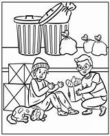 Helping Poor Homeless coloring Page  Topcoloringpagesnet sketch template