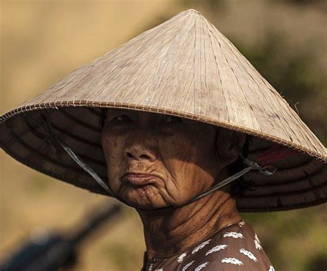 Vietnamese with a traditional Asian conical hat.* #dreaminstreets # ...