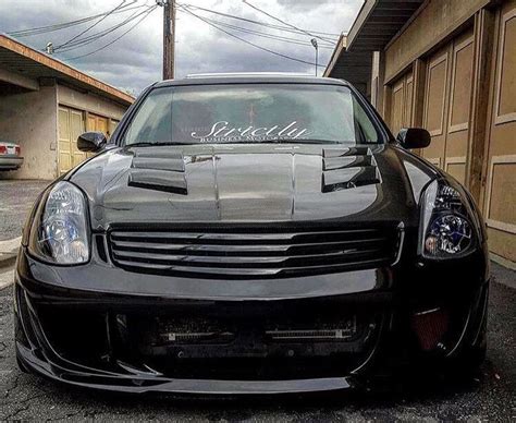 03-04 Infiniti G35 Sedan GT3 Front Bumper fiberglass lip – Strictly ...