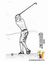 Gusto Golf Coloring Pictures  Sports Free PGA sketch template