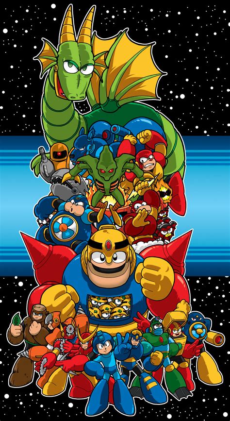 Mega Man 2 poster by Thormeister on DeviantArt