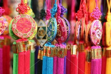 Colourful chinese lucky charms from the chinese new year | Chinese ...