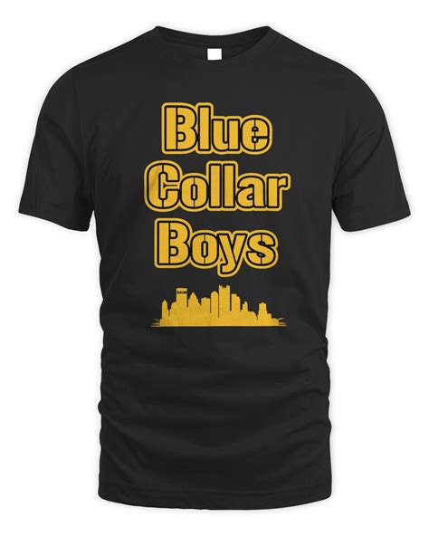 Pat Mcafee Merch Blue Collar Boys Shirt | Kranir