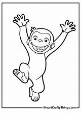 Curious George Free Coloring Pages sketch template