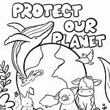 Save Environment Coloring Pages sketch template