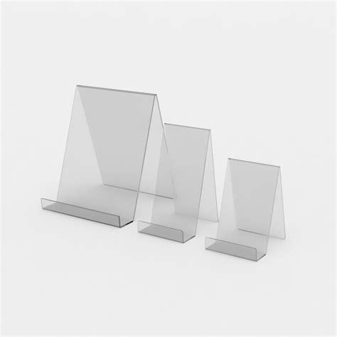 Acrylic Book Stand 100mm (W) x 200mm (H) | Wrights GPX POS