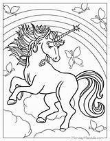 74 Unicorn Coloring Pages Free PDF Printables sketch template