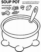 Soup Pot Coloring Page  Crayolacom sketch template