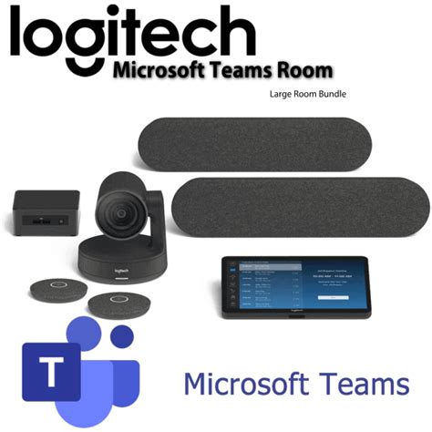 Logitech Room Solutions for Microsoft Teams Lrage Rooms - All you need