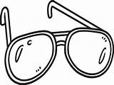 Glasses Coloring Pages sketch template