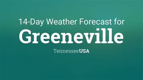 Greeneville, Tennessee, USA 14 day weather forecast