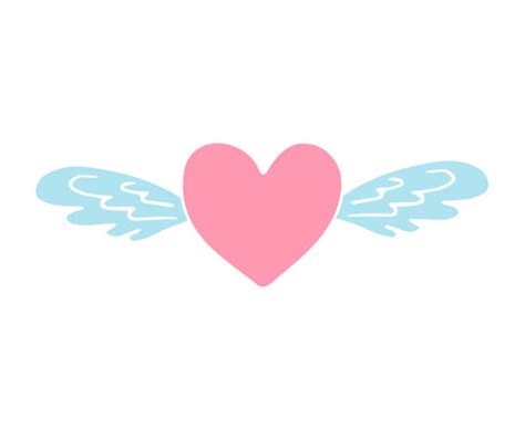 270+ Heart With Angel Wings Tattoo Clip Art Illustrations, Royalty-Free Vector Graphics & Clip ...