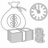 100 Dollar Bill Coloring Pages  Coloring Nation sketch template